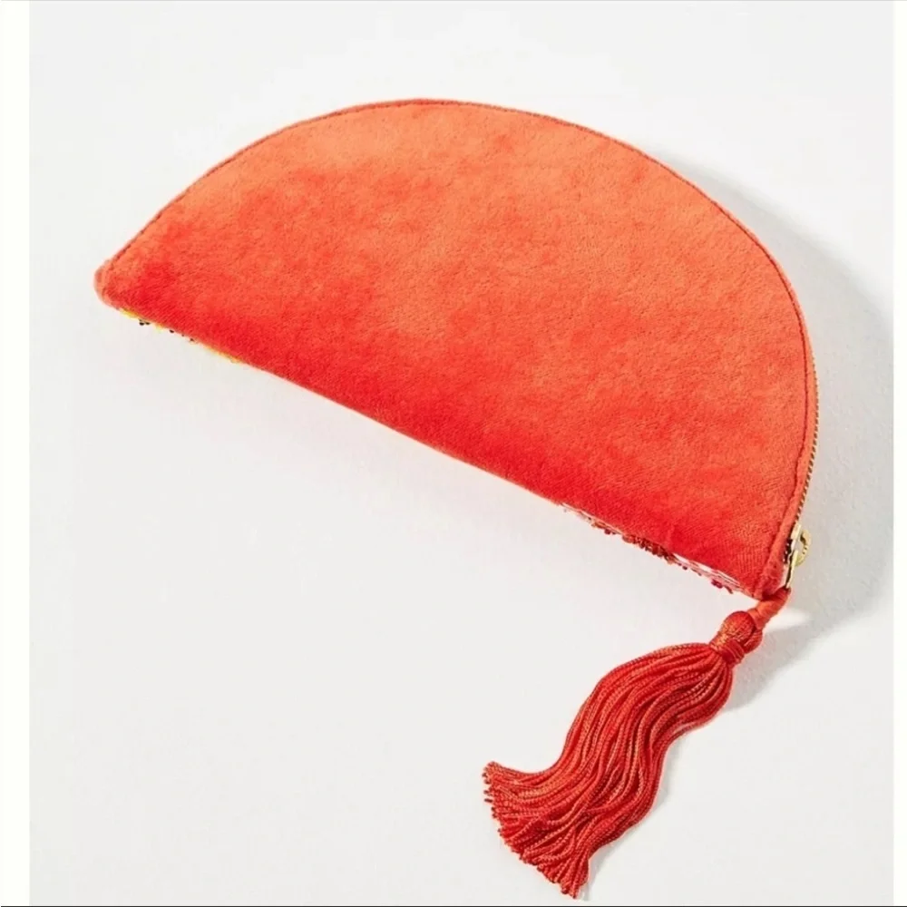 Monogram Crescent Pouch-T